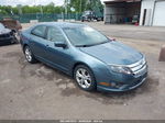 2012 Ford Fusion Se Blue vin: 3FAHP0HA0CR284607