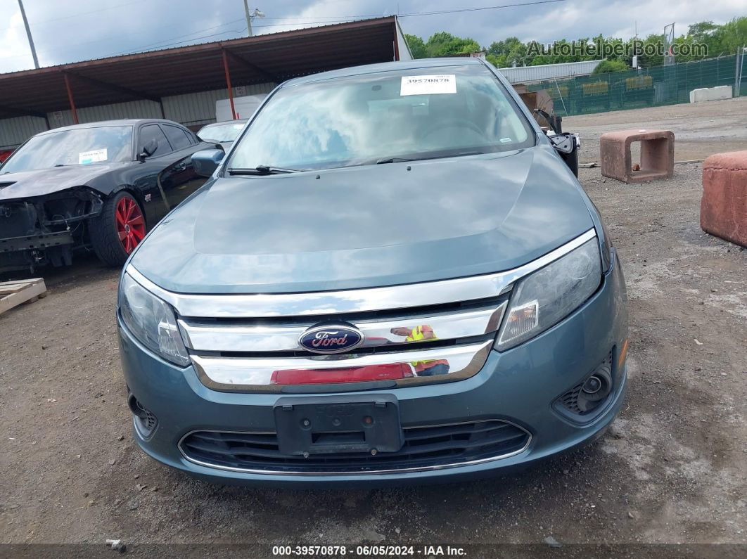 2012 Ford Fusion Se Blue vin: 3FAHP0HA0CR284607