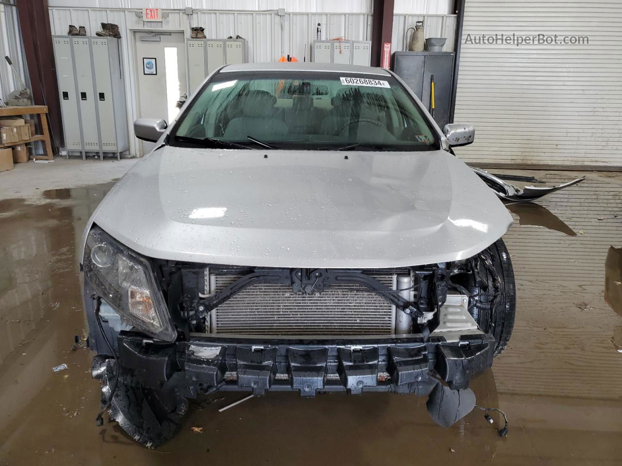 2012 Ford Fusion Se Silver vin: 3FAHP0HA0CR382083