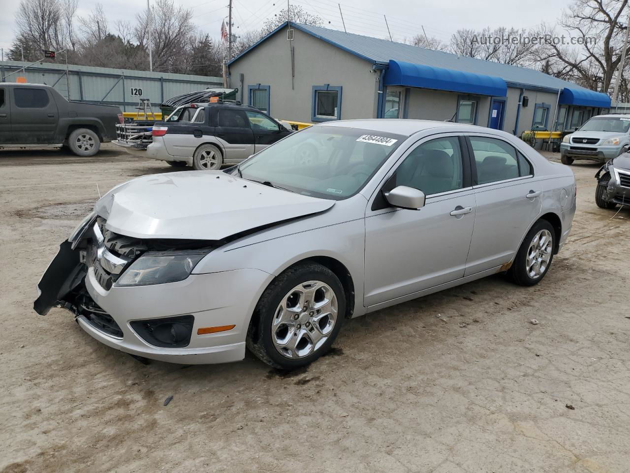 2010 Ford Fusion Se Silver vin: 3FAHP0HA1AR126726