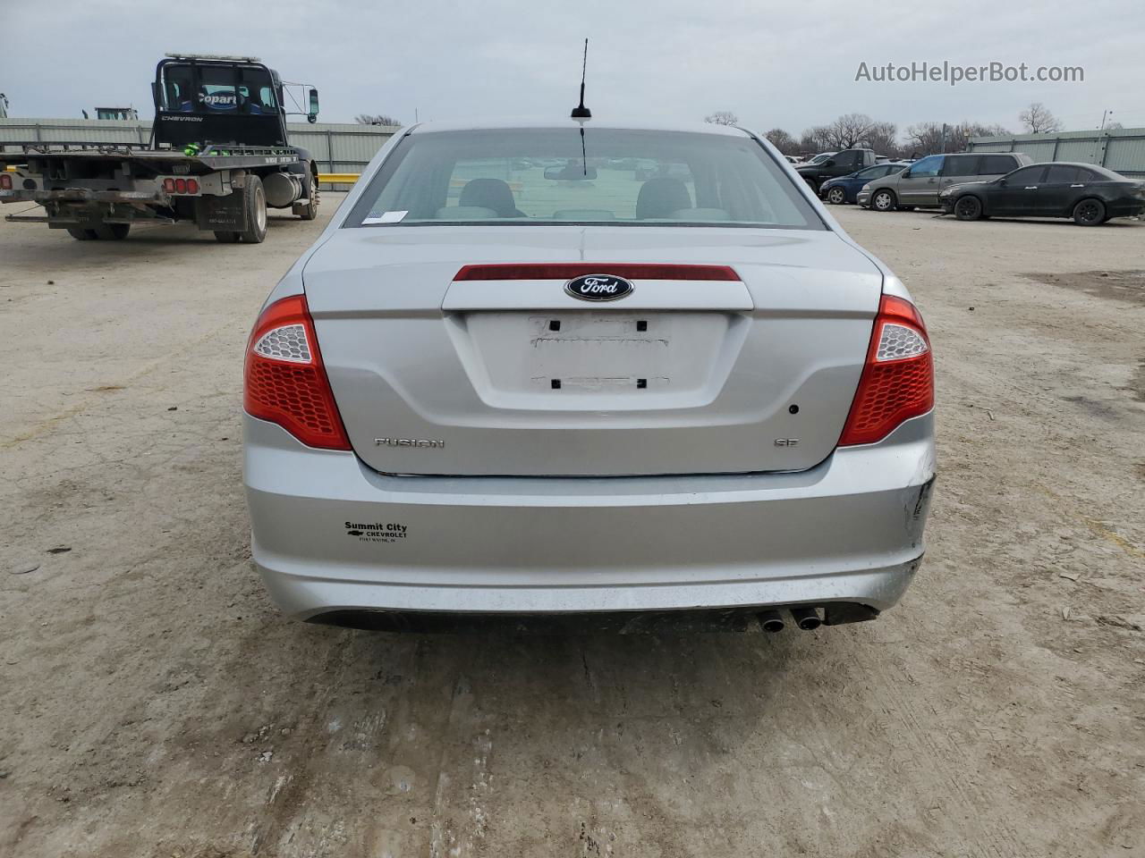 2010 Ford Fusion Se Silver vin: 3FAHP0HA1AR126726