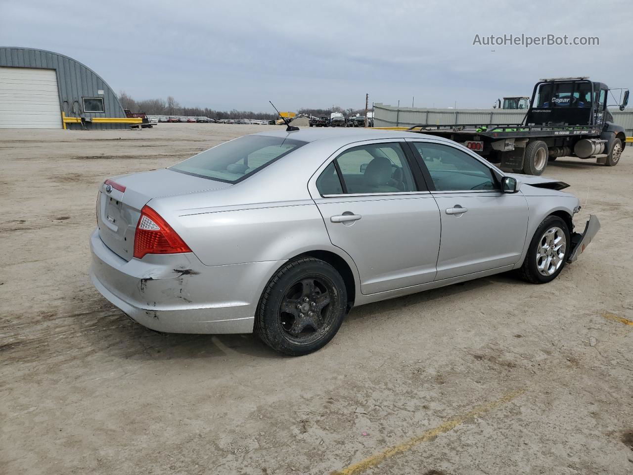 2010 Ford Fusion Se Silver vin: 3FAHP0HA1AR126726