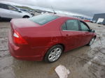 2010 Ford Fusion Se Red vin: 3FAHP0HA1AR215406