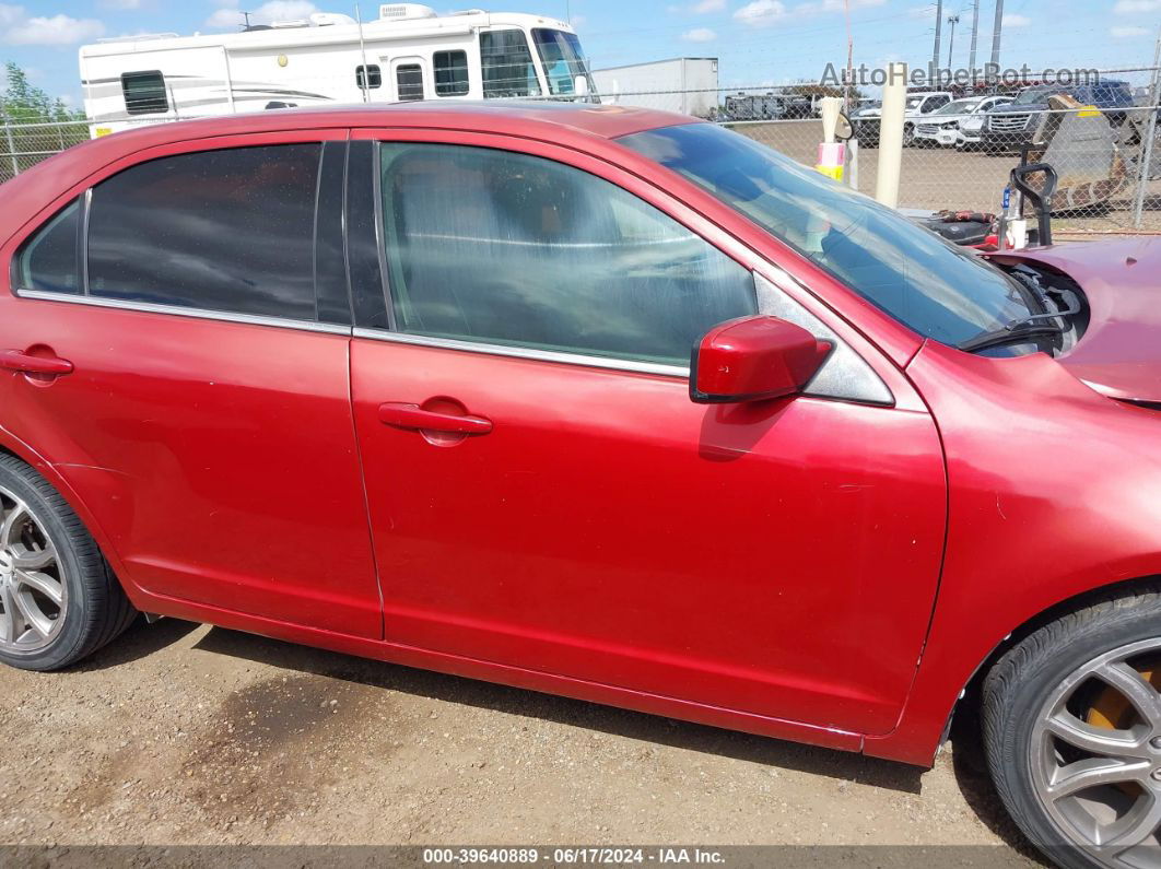 2010 Ford Fusion Se Red vin: 3FAHP0HA1AR305820