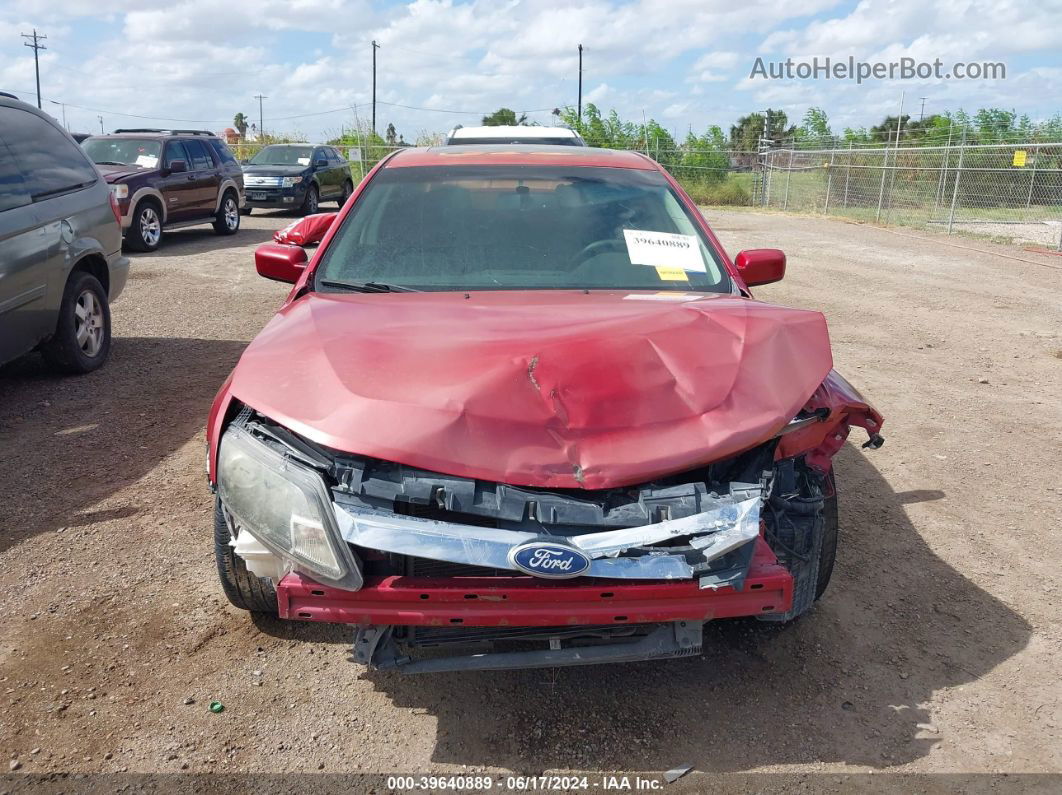 2010 Ford Fusion Se Red vin: 3FAHP0HA1AR305820