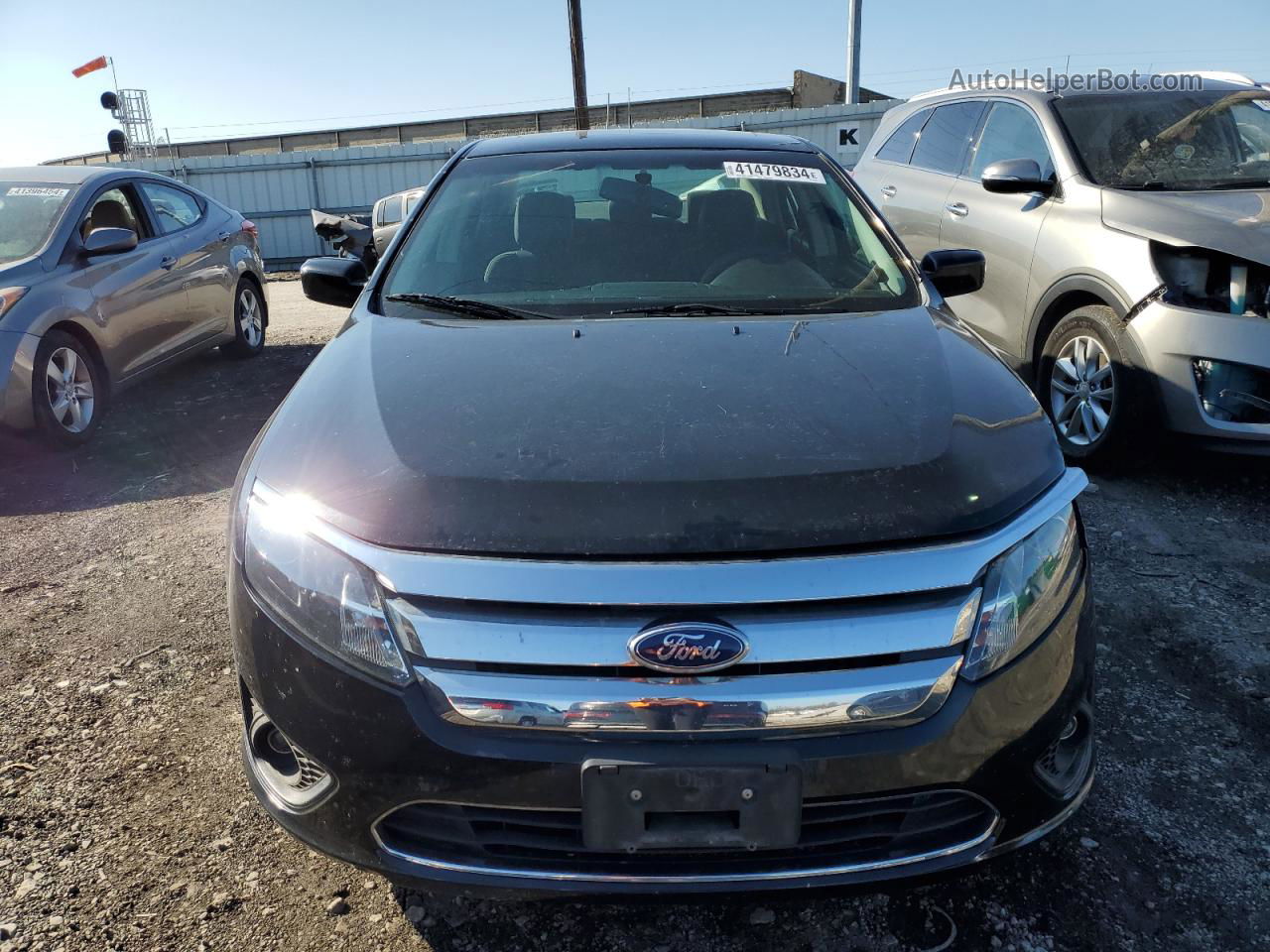 2010 Ford Fusion Se Black vin: 3FAHP0HA1AR342057