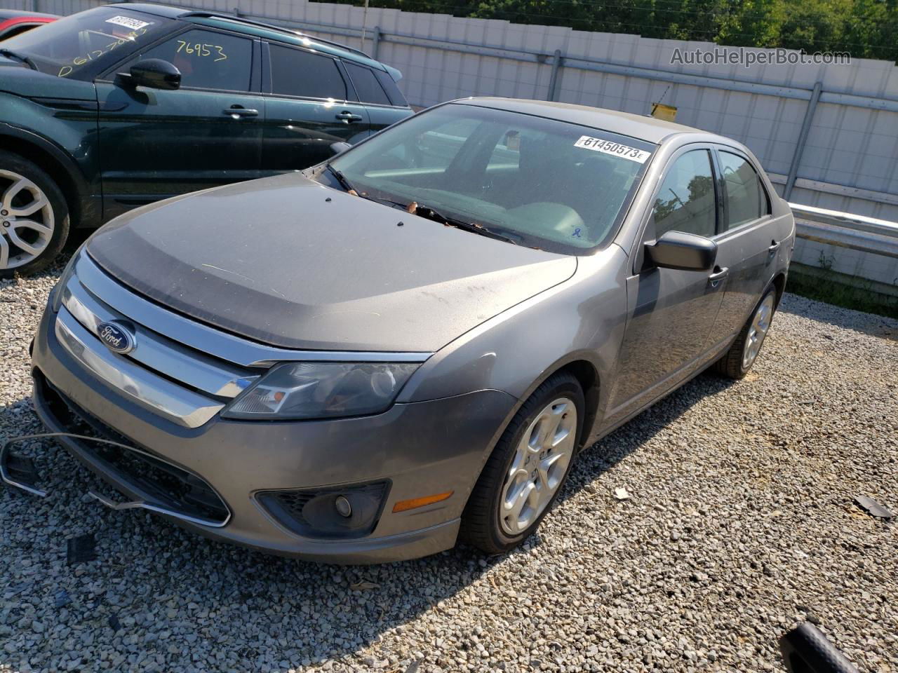 2010 Ford Fusion Se Gray vin: 3FAHP0HA1AR357366