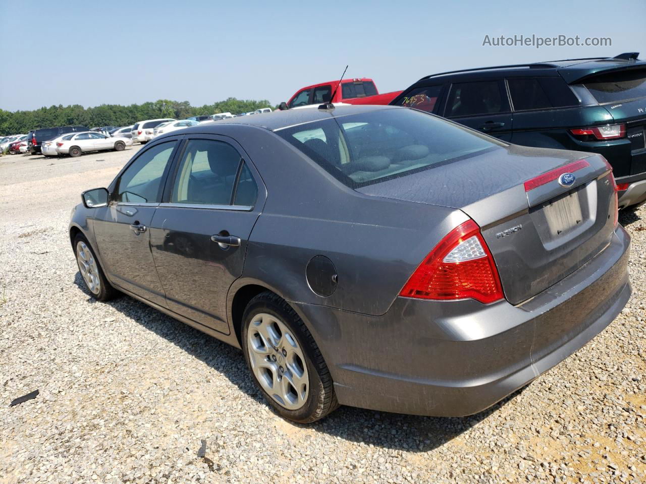 2010 Ford Fusion Se Gray vin: 3FAHP0HA1AR357366