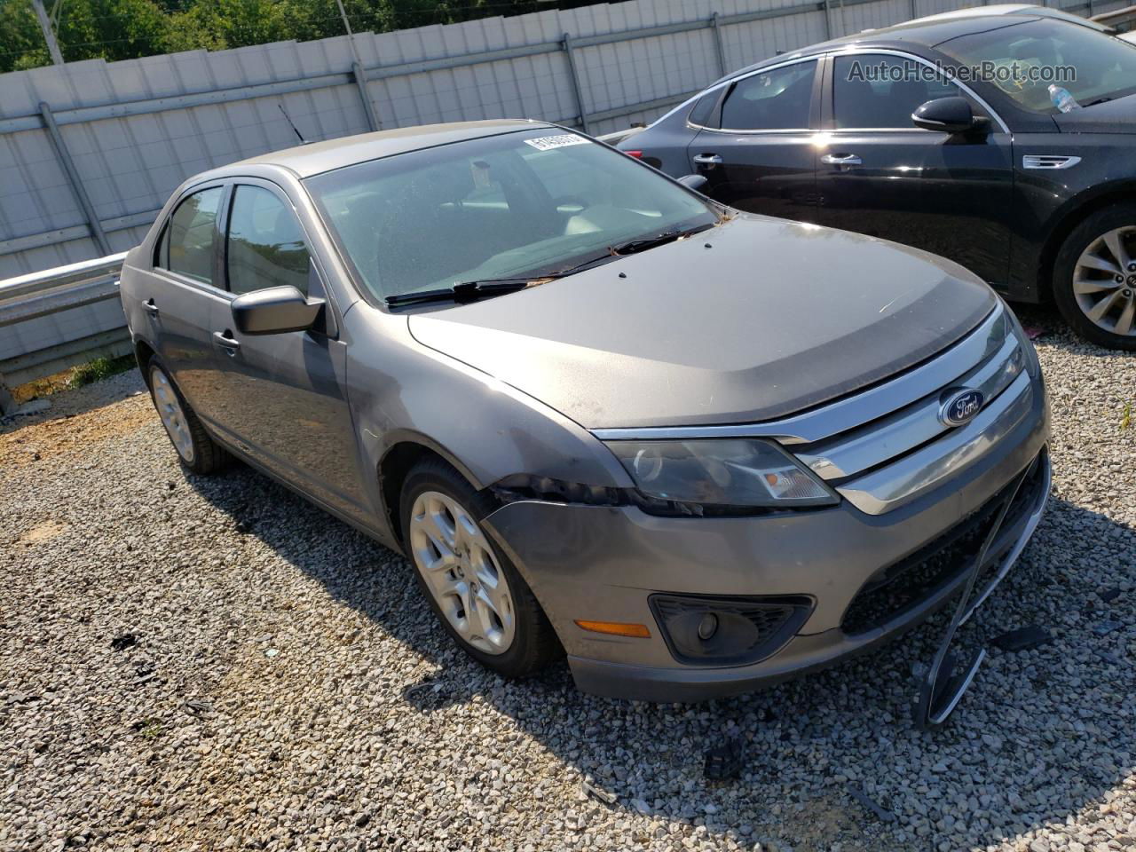 2010 Ford Fusion Se Gray vin: 3FAHP0HA1AR357366