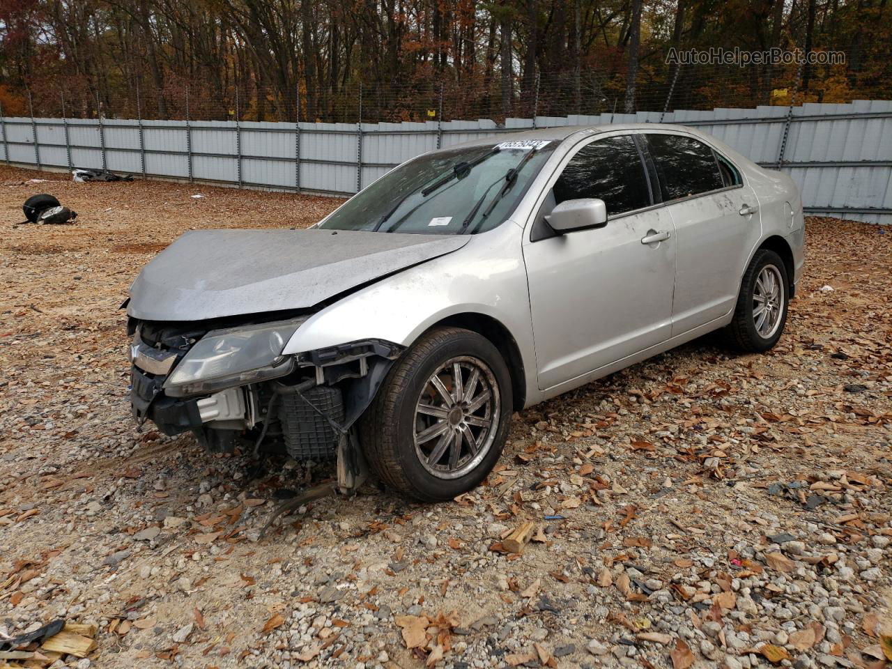 2010 Ford Fusion Se Silver vin: 3FAHP0HA1AR373440