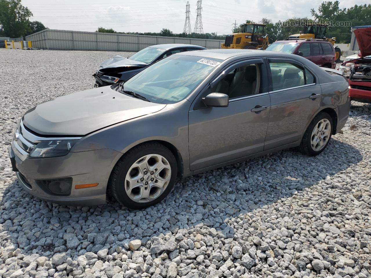 2010 Ford Fusion Se Gray vin: 3FAHP0HA1AR376290