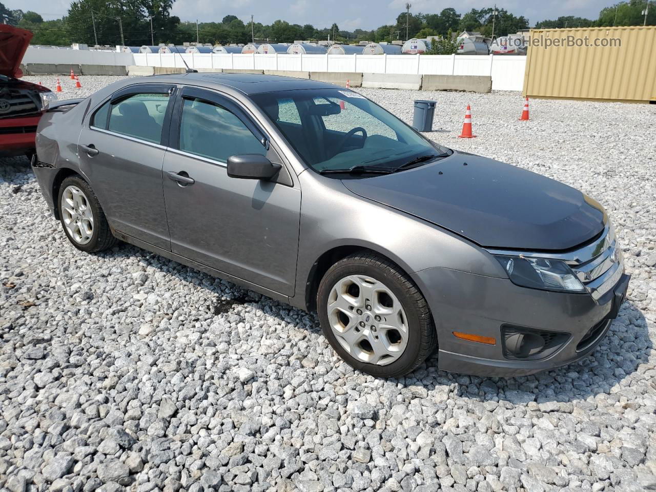 2010 Ford Fusion Se Gray vin: 3FAHP0HA1AR376290