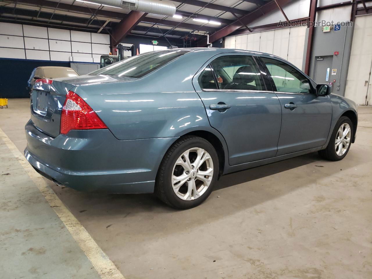 2012 Ford Fusion Se Blue vin: 3FAHP0HA1CR111596