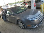 2012 Ford Fusion Se Gray vin: 3FAHP0HA1CR112523