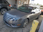 2012 Ford Fusion Se Gray vin: 3FAHP0HA1CR112523