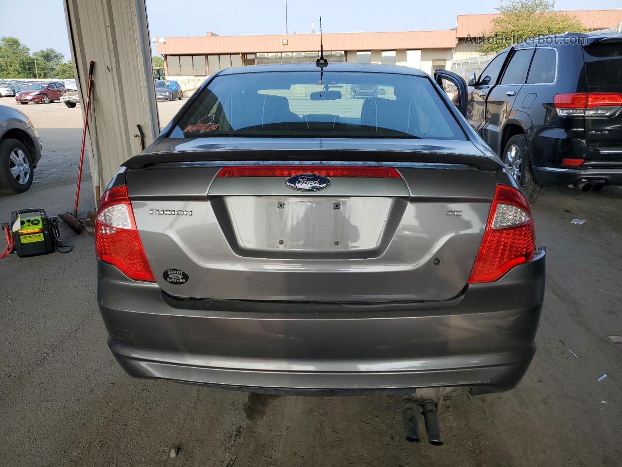 2012 Ford Fusion Se Gray vin: 3FAHP0HA1CR112523