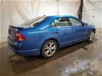 2012 Ford Fusion Se Синий vin: 3FAHP0HA1CR142766