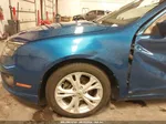 2012 Ford Fusion Se Blue vin: 3FAHP0HA1CR205462