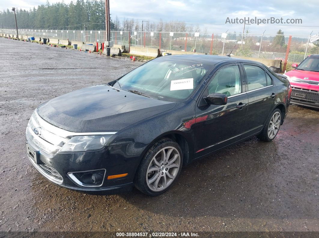 2012 Ford Fusion Se Black vin: 3FAHP0HA1CR260039