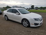 2012 Ford Fusion Se White vin: 3FAHP0HA1CR319624