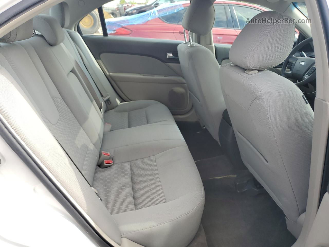 2012 Ford Fusion Se White vin: 3FAHP0HA1CR326637