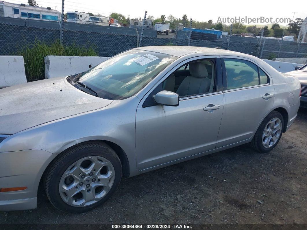 2010 Ford Fusion Se Silver vin: 3FAHP0HA2AR105870