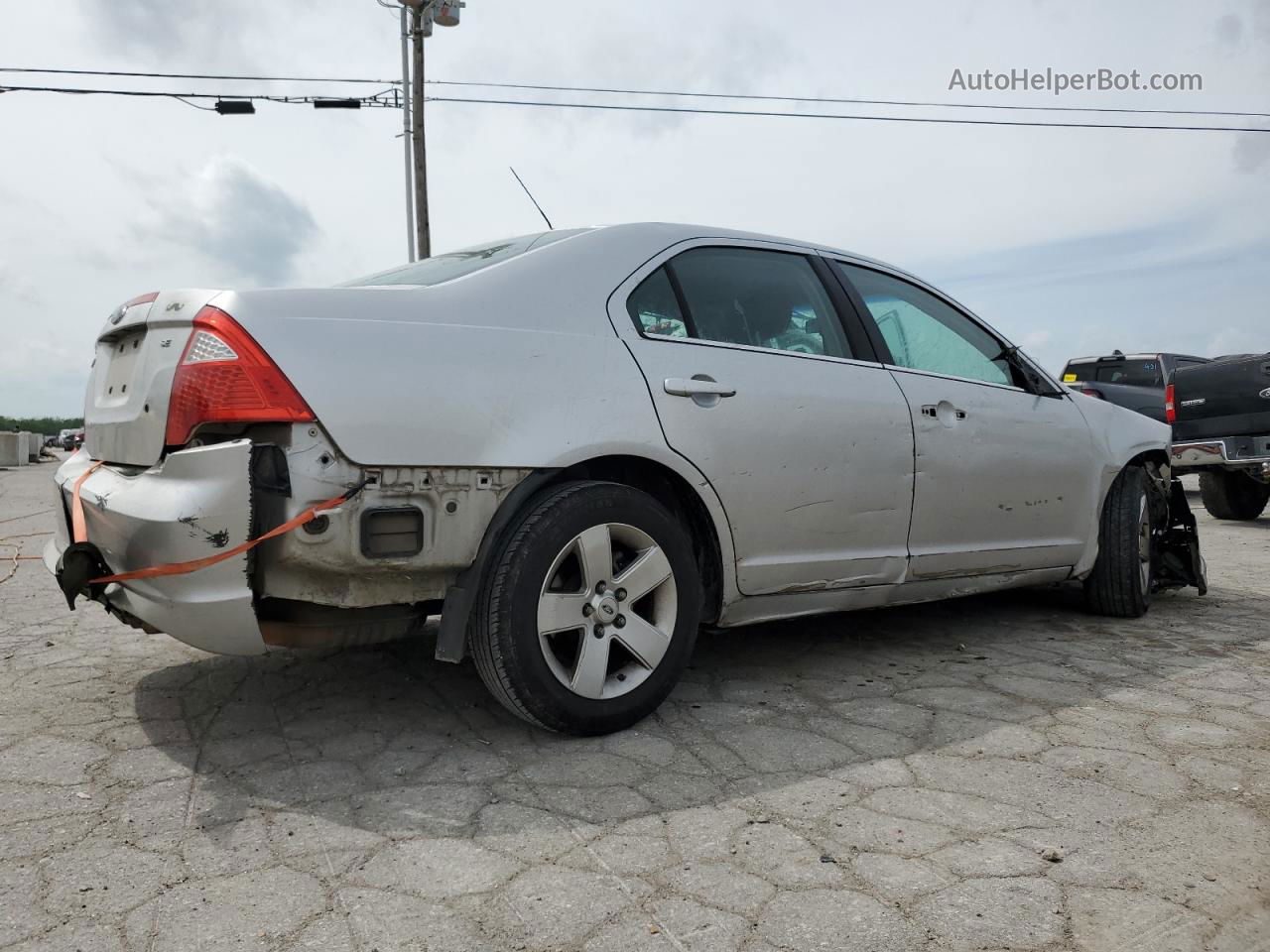 2010 Ford Fusion Se Silver vin: 3FAHP0HA2AR121146