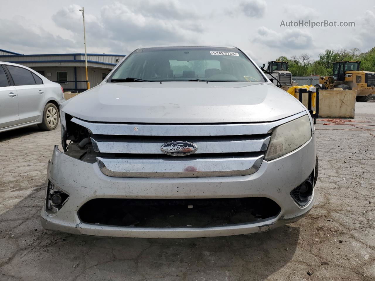 2010 Ford Fusion Se Silver vin: 3FAHP0HA2AR121146