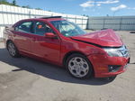 2010 Ford Fusion Se Red vin: 3FAHP0HA2AR129506