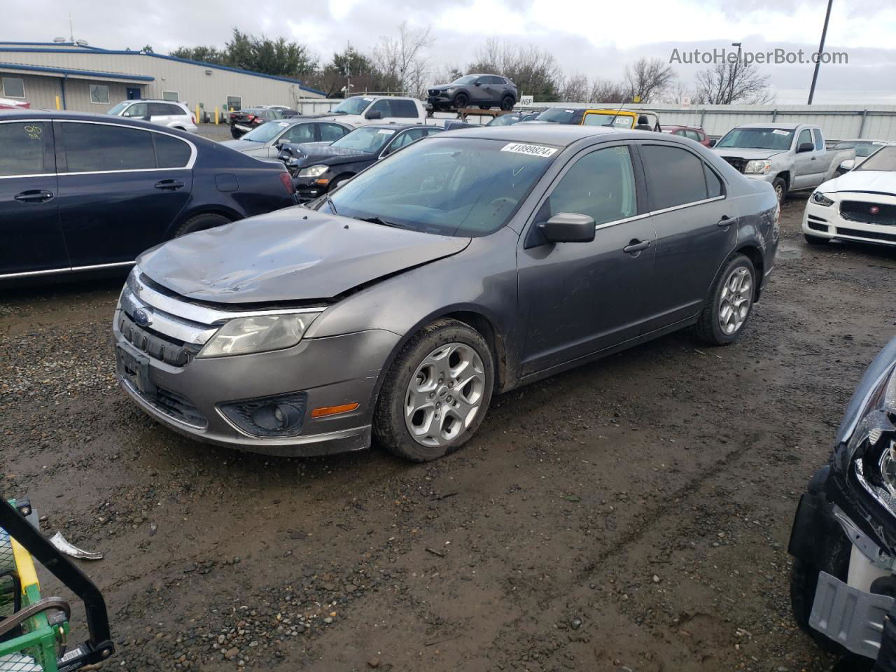 2010 Ford Fusion Se Gray vin: 3FAHP0HA2AR162750