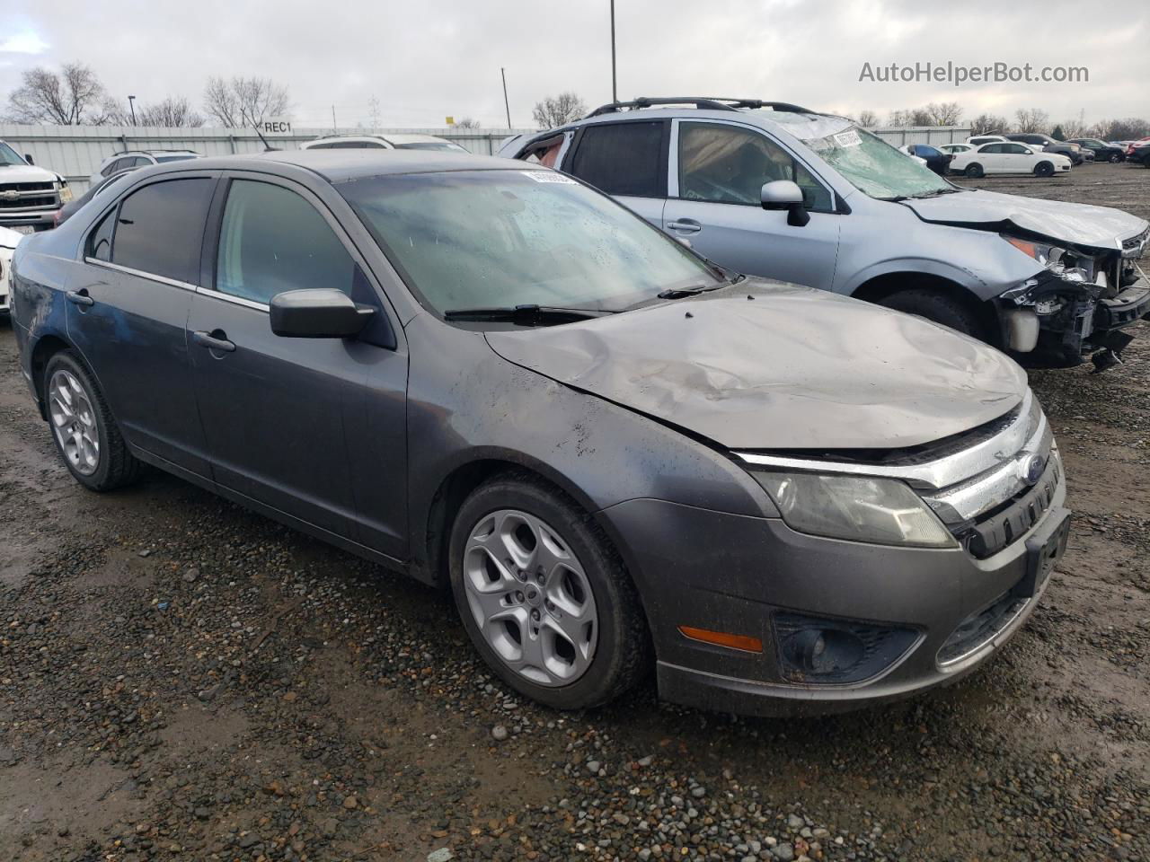 2010 Ford Fusion Se Gray vin: 3FAHP0HA2AR162750