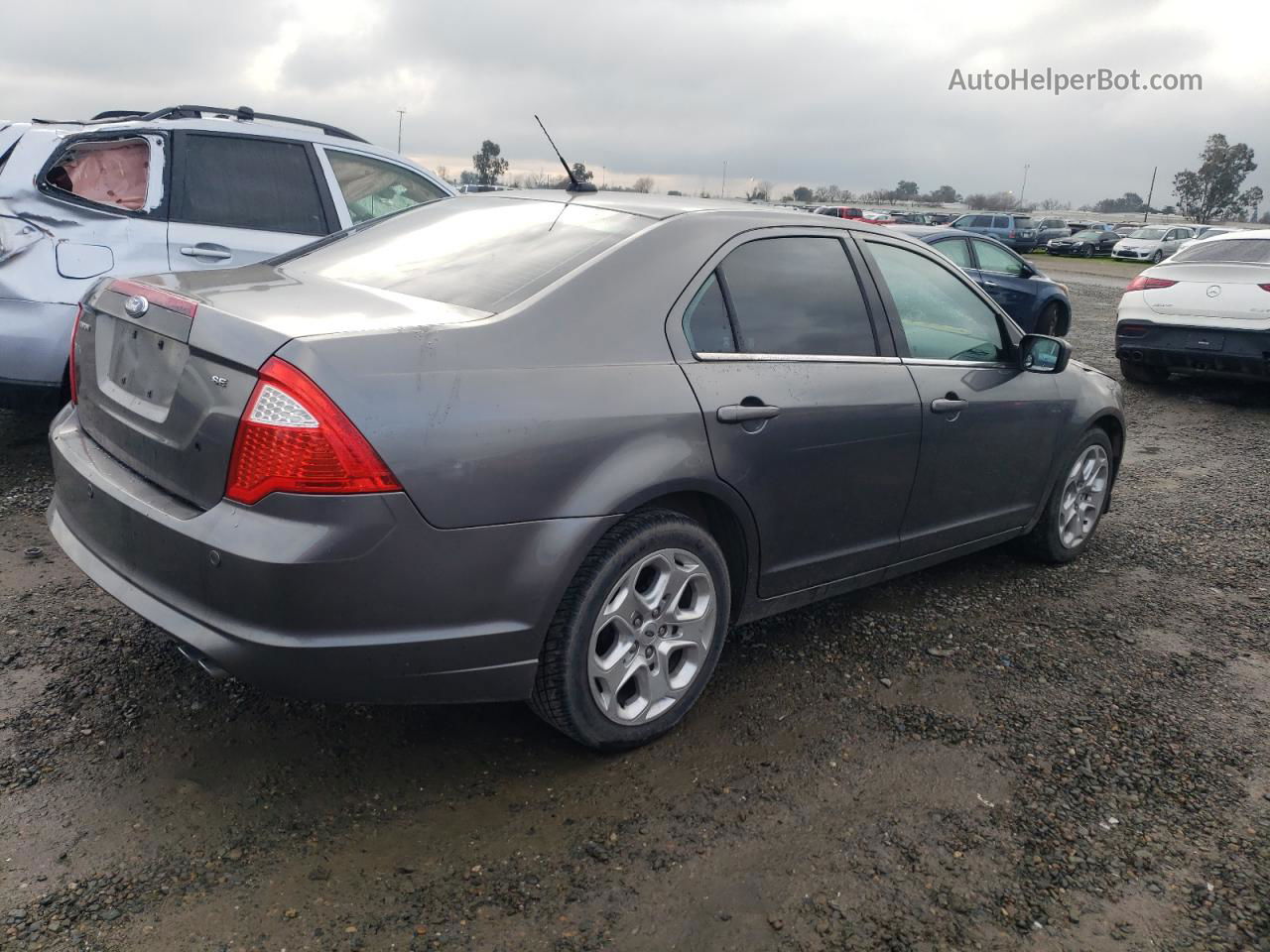 2010 Ford Fusion Se Gray vin: 3FAHP0HA2AR162750