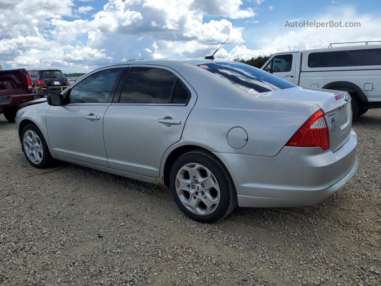 2010 Ford Fusion Se Silver vin: 3FAHP0HA2AR208190