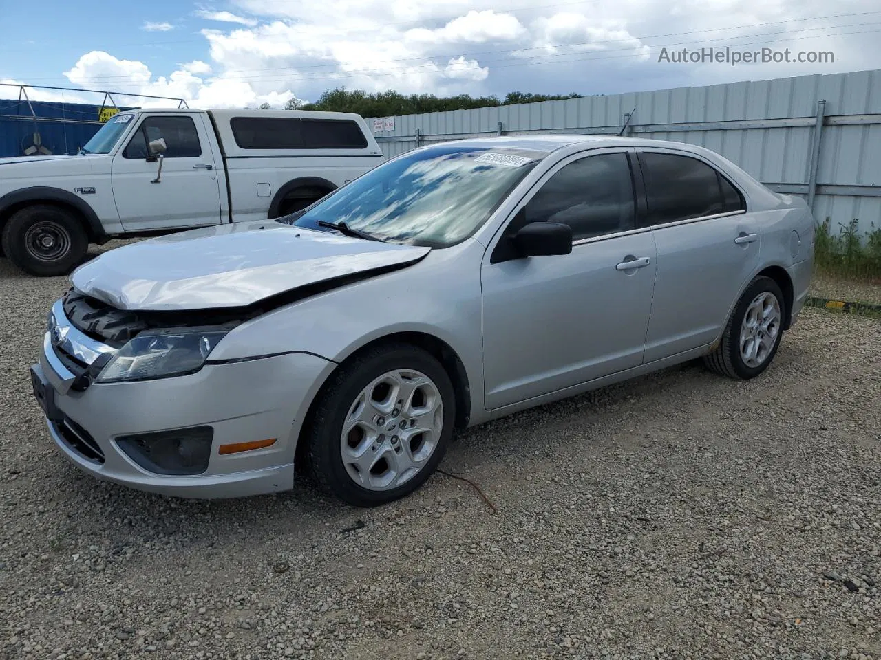 2010 Ford Fusion Se Silver vin: 3FAHP0HA2AR208190