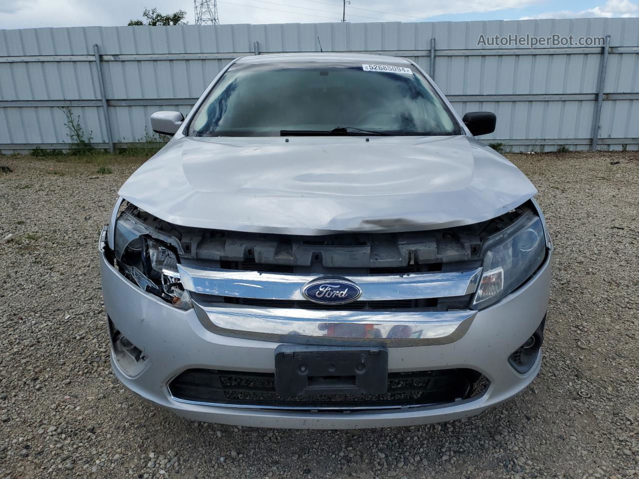 2010 Ford Fusion Se Silver vin: 3FAHP0HA2AR208190