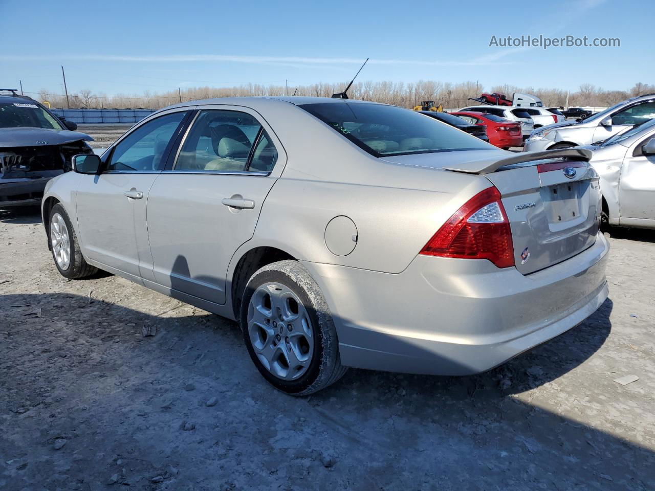 2010 Ford Fusion Se Silver vin: 3FAHP0HA2AR210084