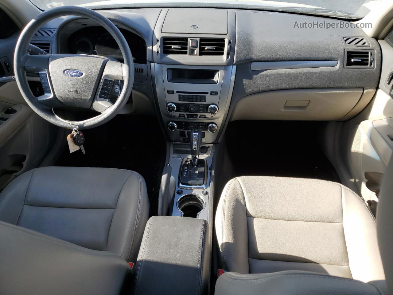 2010 Ford Fusion Se Silver vin: 3FAHP0HA2AR210084