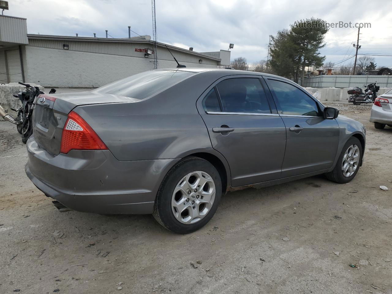 2010 Ford Fusion Se Gray vin: 3FAHP0HA2AR267949