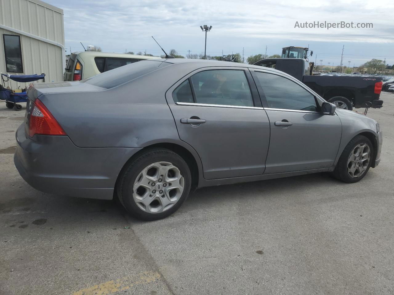 2010 Ford Fusion Se Gray vin: 3FAHP0HA2AR338342