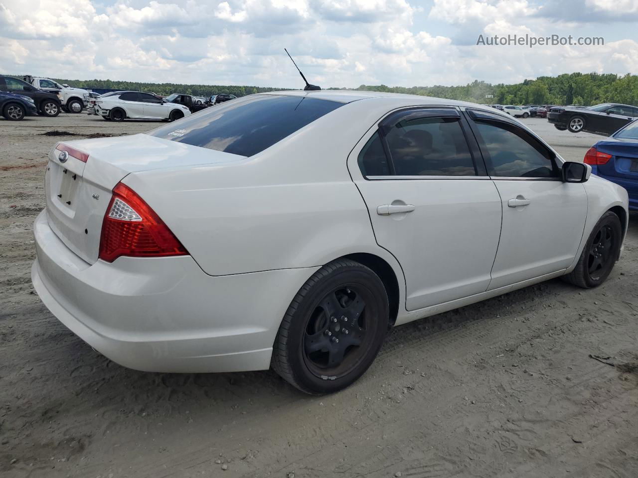 2010 Ford Fusion Se Белый vin: 3FAHP0HA2AR381420