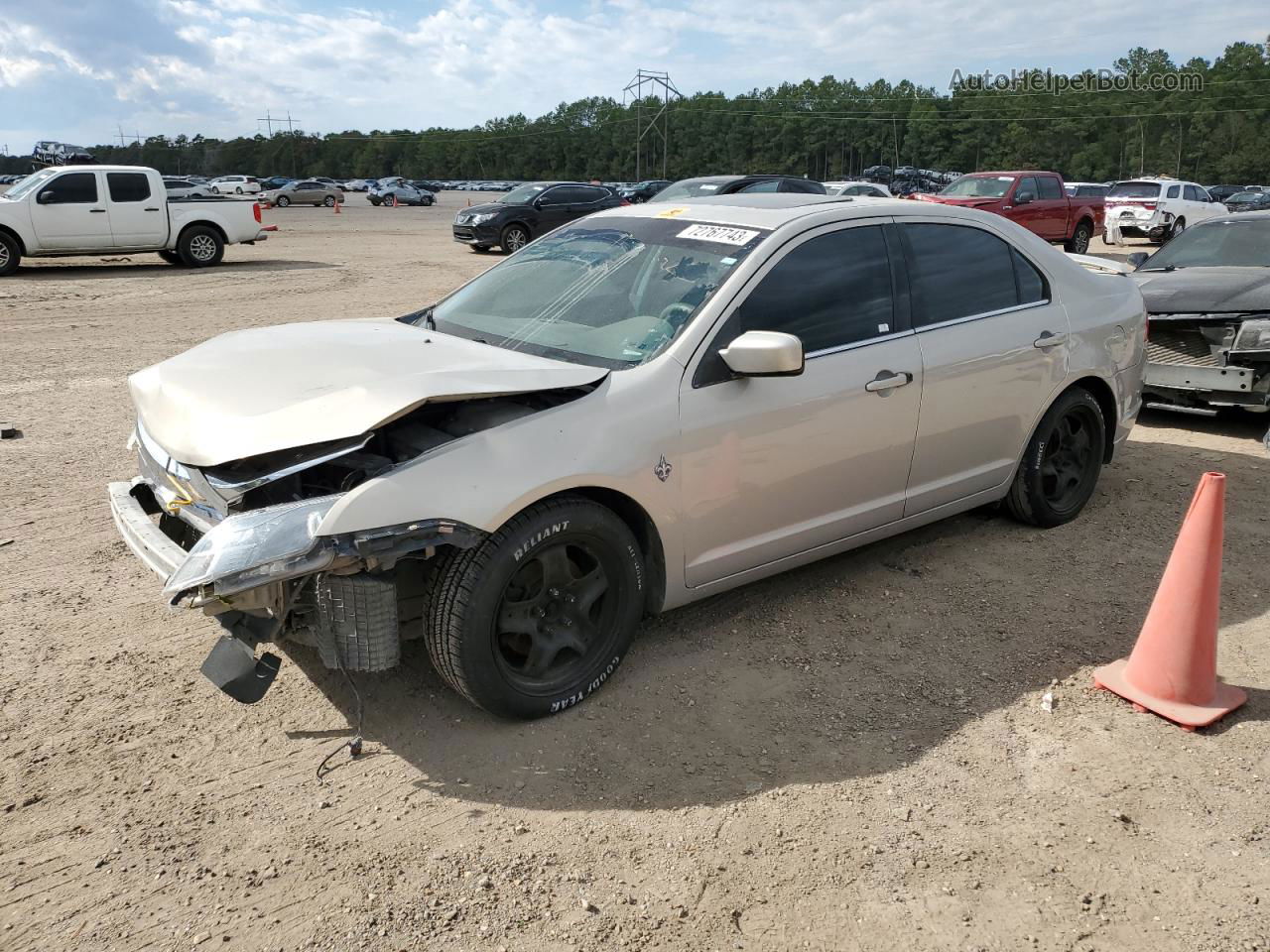 2010 Ford Fusion Se Tan vin: 3FAHP0HA2AR399433