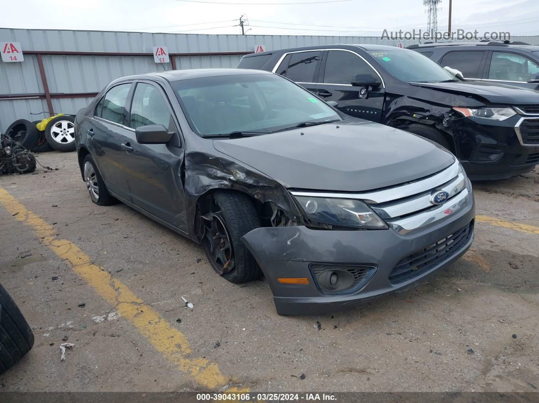 2010 Ford Fusion Se Gray vin: 3FAHP0HA2AR408387