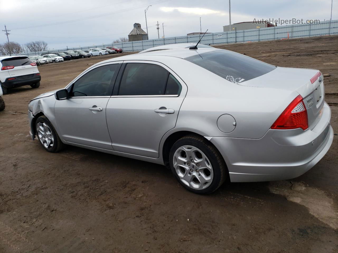 2010 Ford Fusion Se Silver vin: 3FAHP0HA2AR422029