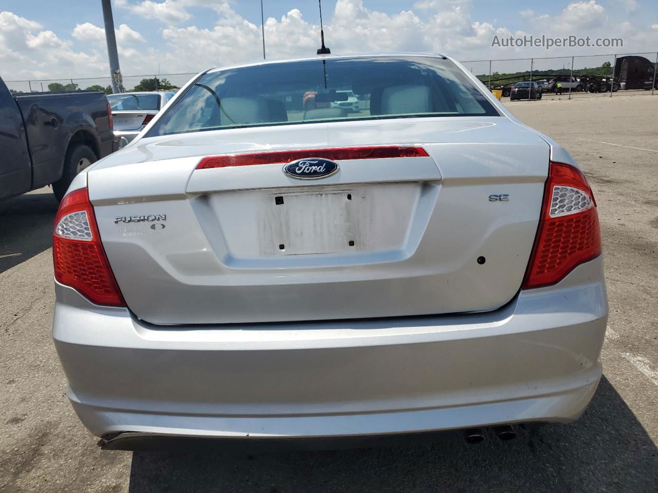 2012 Ford Fusion Se Серебряный vin: 3FAHP0HA2CR129542