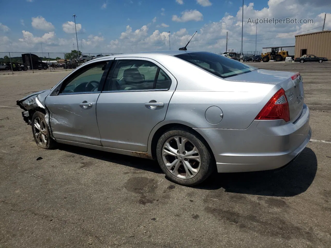 2012 Ford Fusion Se Серебряный vin: 3FAHP0HA2CR129542