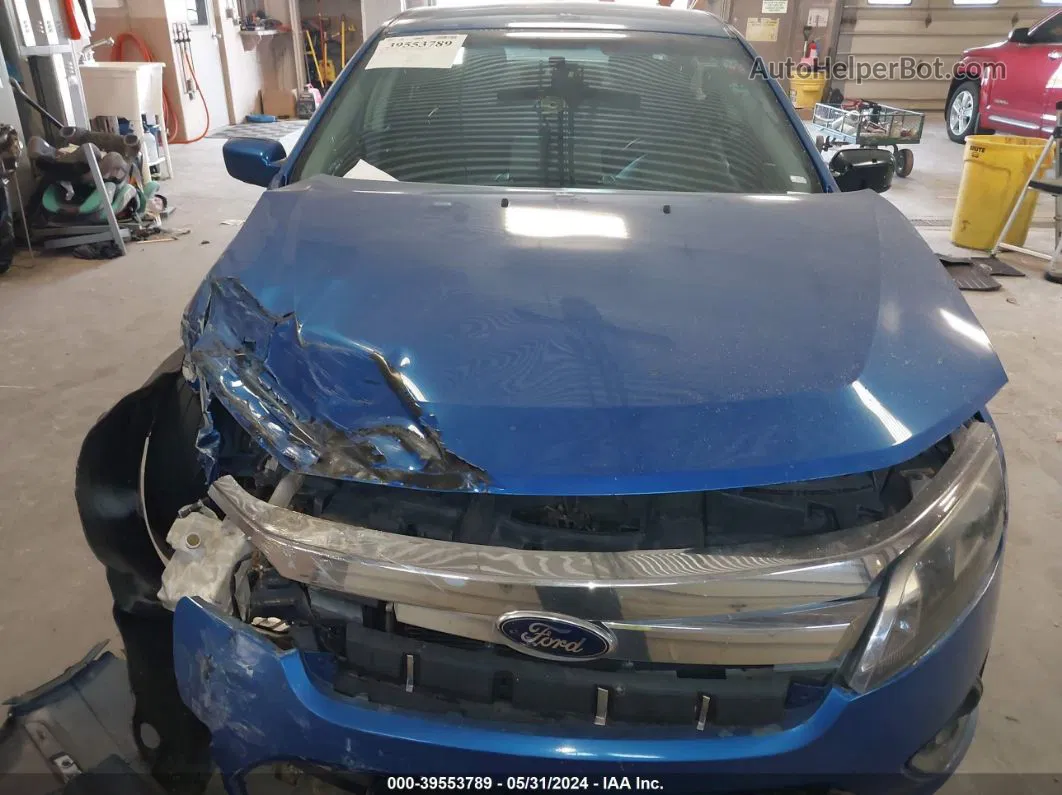 2012 Ford Fusion Se Blue vin: 3FAHP0HA2CR239653