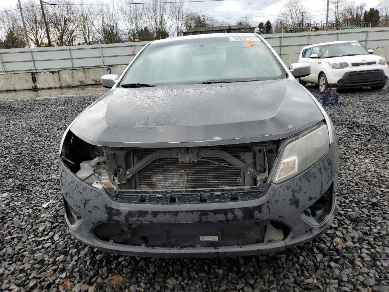 2012 Ford Fusion Se Silver vin: 3FAHP0HA2CR440128