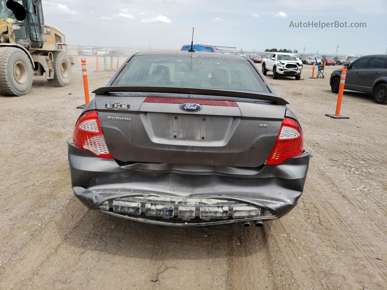 2010 Ford Fusion Se Gray vin: 3FAHP0HA3AR104260