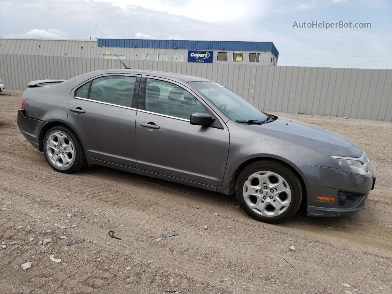 2010 Ford Fusion Se Gray vin: 3FAHP0HA3AR104260