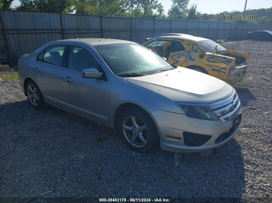 2010 Ford Fusion Se Silver vin: 3FAHP0HA3AR157721